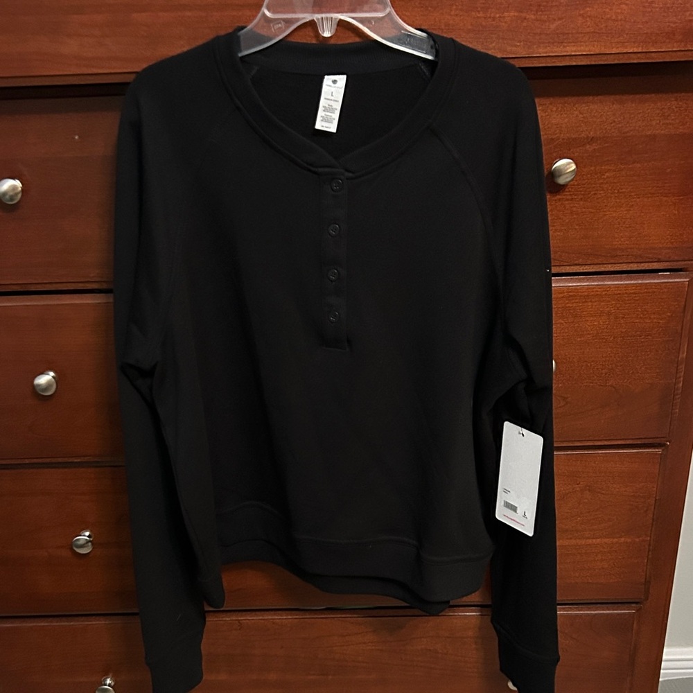 Yogalicious Black Sweatshirt